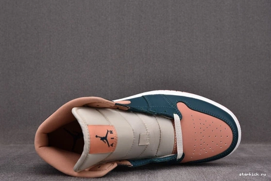 Green Dark BQ6472-308 BQ6472-308 Jordan Mid 1 Teal (W)  1124